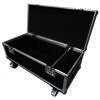 15 Way Custom Laptop Flight Case With 4 Castors